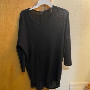 Black long sleeved sweater